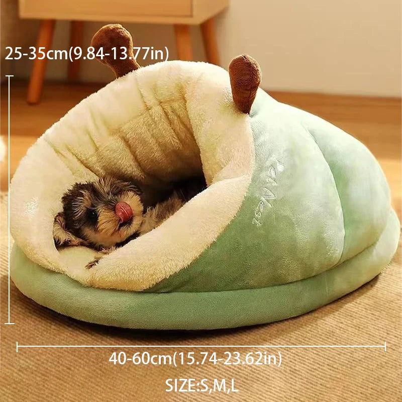 Breathable Slippers Shaped Dog House, Foldable & Washable